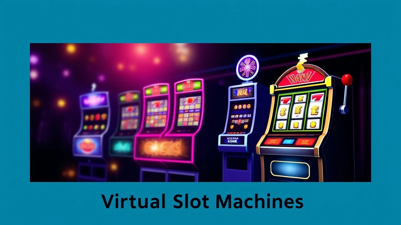 The Emergence of Virtual Slot Machines: A Trendy Casino Experience